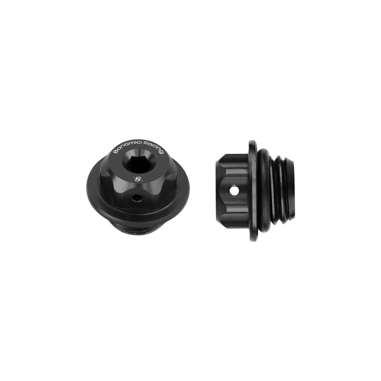 Bonamici Racing Aluminum Oil Caps - M20x2.5 for the Kawasaki Ninja 250/400, Z650/Z800/Z900/Z1000 2014-2015 Bonamici Racing Aluminum Oil Caps - M20x2.5 for the Kawasaki Ninja 250/400, Z650/Z800/Z900/Z1000 2014-2015